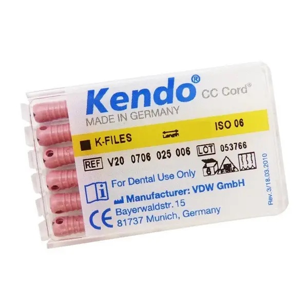 K-файли Кендо, 6 шт (VDW KENDO)