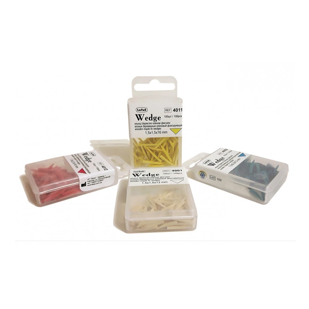 Клинці дерев'яні фіксуючі Латус, 100 шт