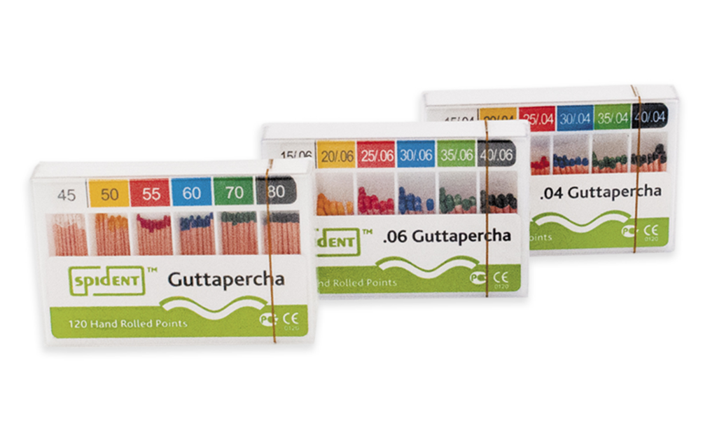 Гутаперчеві штифти Спайдент, конус 06 (Spident)