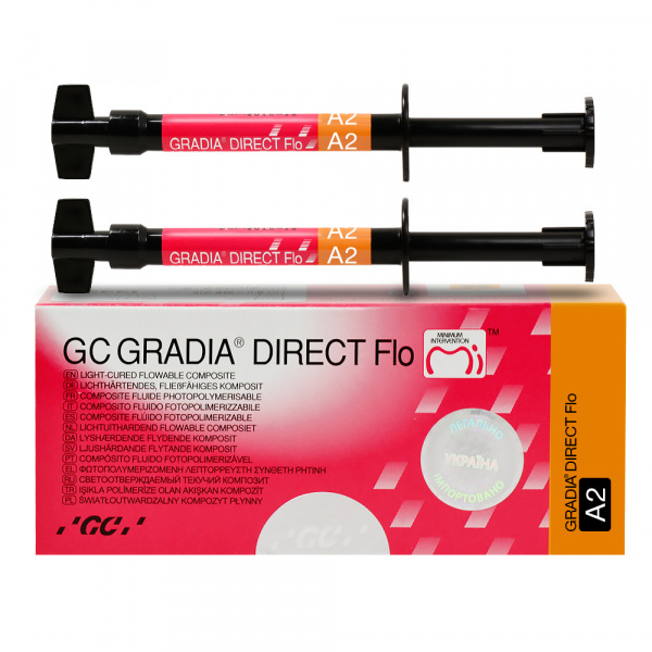 Градія Флоу Gradia, 2 шприци по 0.8мл/1.5г (GC)