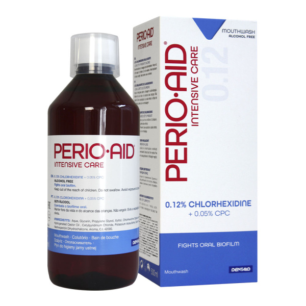 Ополіскувач Періо-Ейд 0.12%, 500 мл (Perio-Aid Intensive Care)