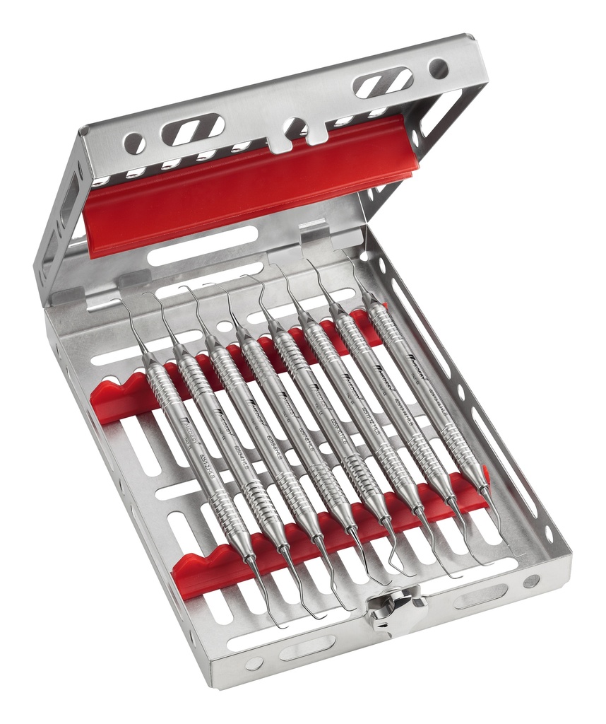 Набір Кюрет Грейсі, 625/KIT 8HL, 8 шт (МЕДЕСІ)