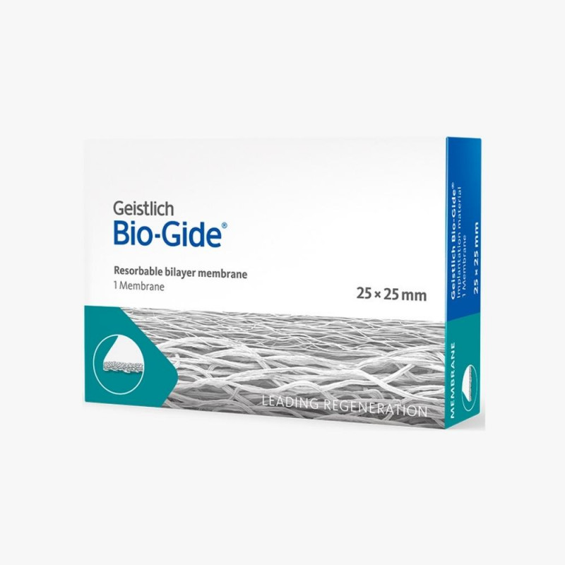 Резорбуюча двошарова мембрана Geistlich Bio-Gide® 25 x 25 мм /500111/