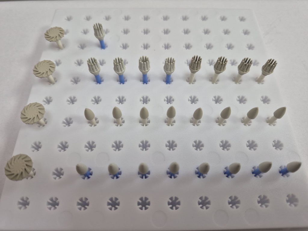 Резинка полірувальна Бехт в асортименті