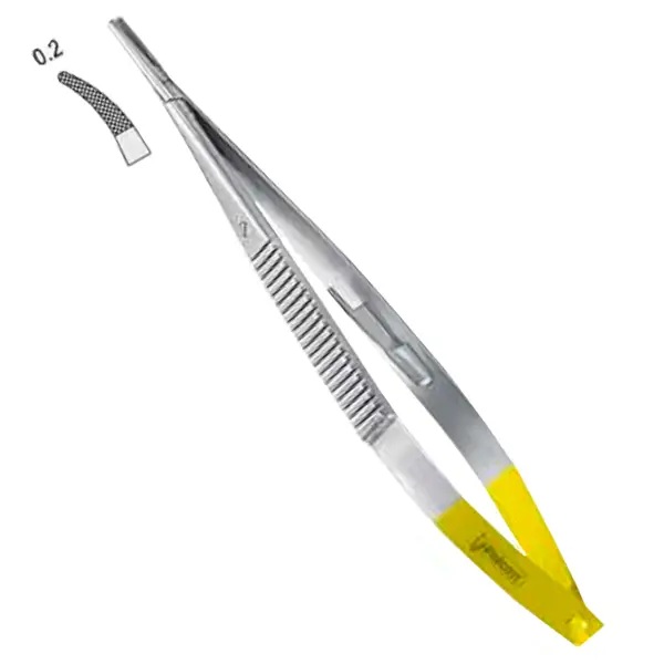 Голкотримач 140мм BN.153.140 Castroviejo зігн. micro ТС