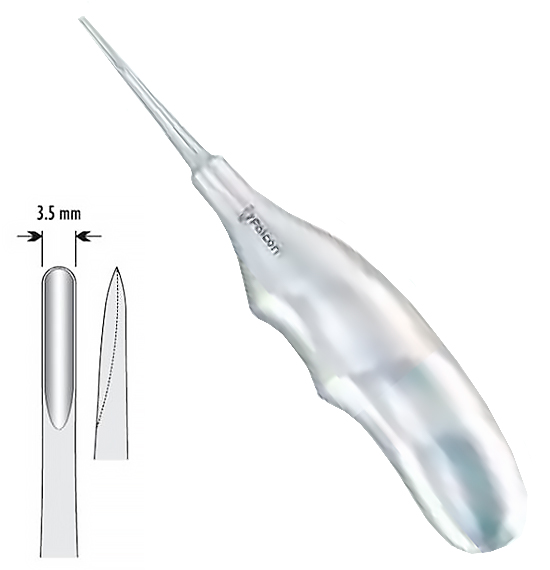 Елеватор DE. 086.011 (1 анат.) FLOHR, 3,5мм.
