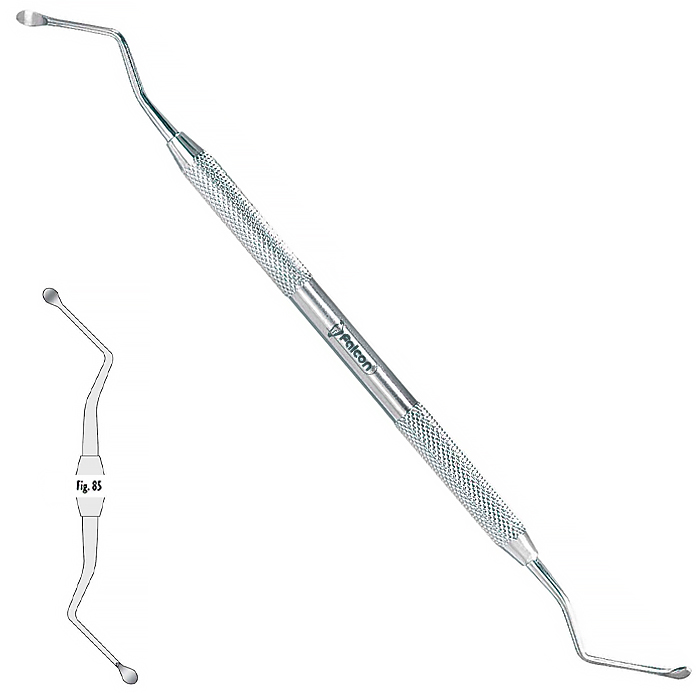 Ложка Кюретажна, S-обр. Lucas (DS.110.850) 3х4мм.