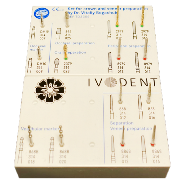 TD3356 Набір для препарування Віталія Богачука Kometdental