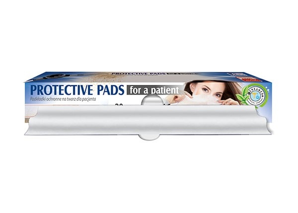 Накладки (напкінси) на обличчя для проф. чистки, 20 шт (PROTECTIVE PADS)