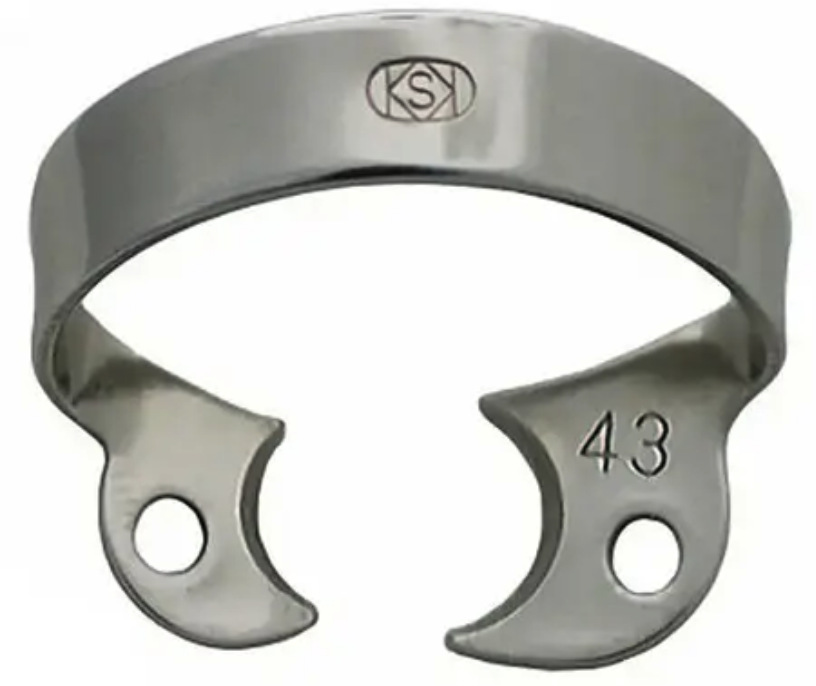 Кламер 43 Фіксатор для раббердаму (тип В3) KSK