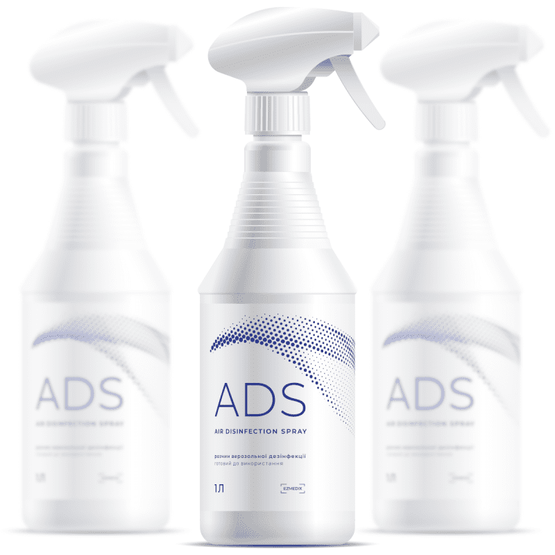 АДС, швидка дезінфекція поверхонь (ADS, Еzmedix)