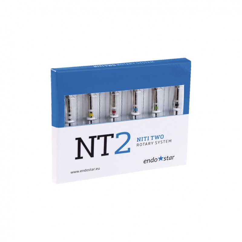 НТ2 НіТі Ту Ендостар, 6 шт (NT2 NiTi Two)