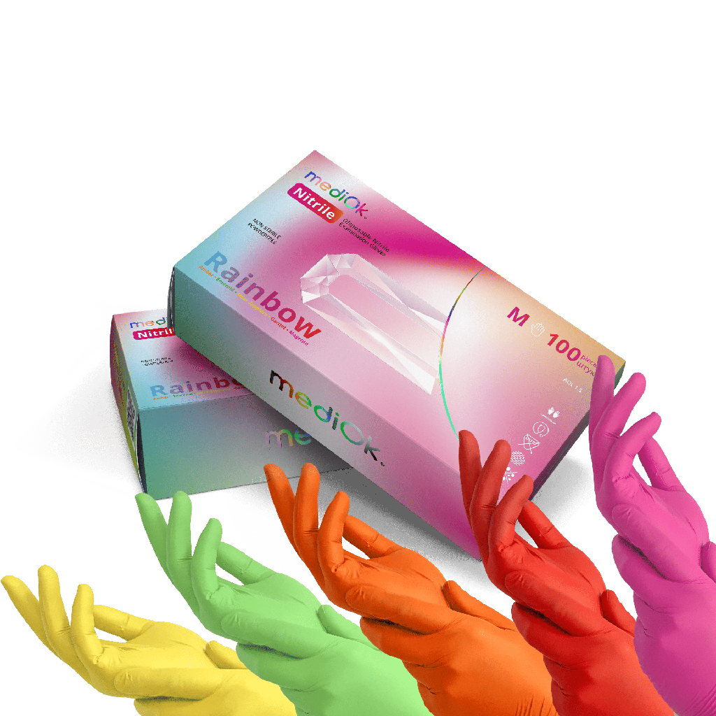 Рукавиці нітрилові Медіок, 100 шт (MediOk)