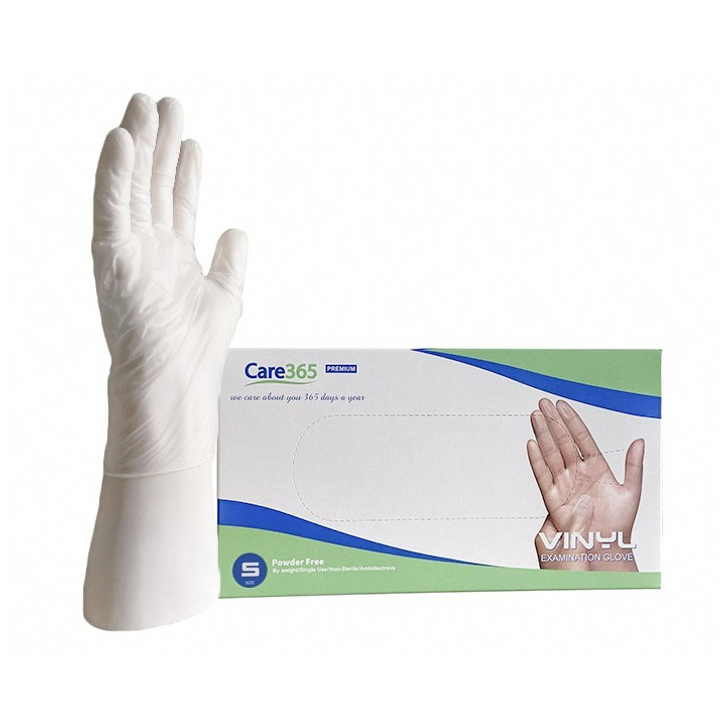Рукавиці вінілові "CARE 365", 100 шт