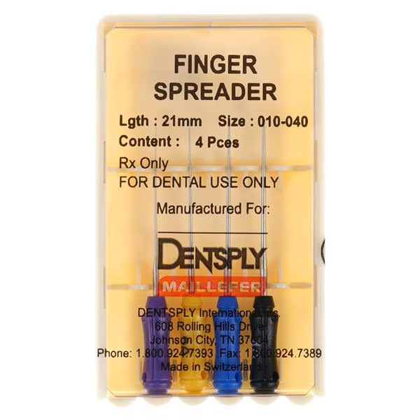 Спредери Дентсплай, 4 шт (FINGER SPREADER)