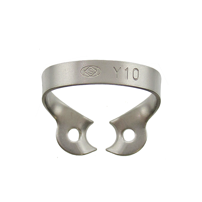 Кламер Y10M Фіксатор для раббердаму матований, KSK