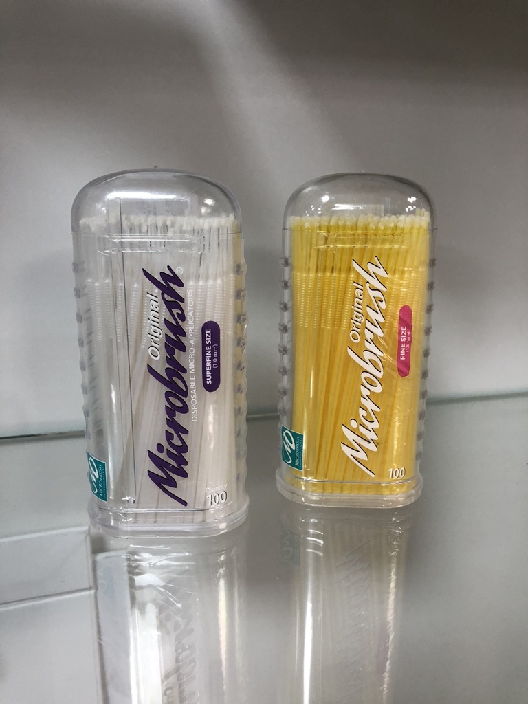 Мікробраші MICROBRUSH США, 100 шт.