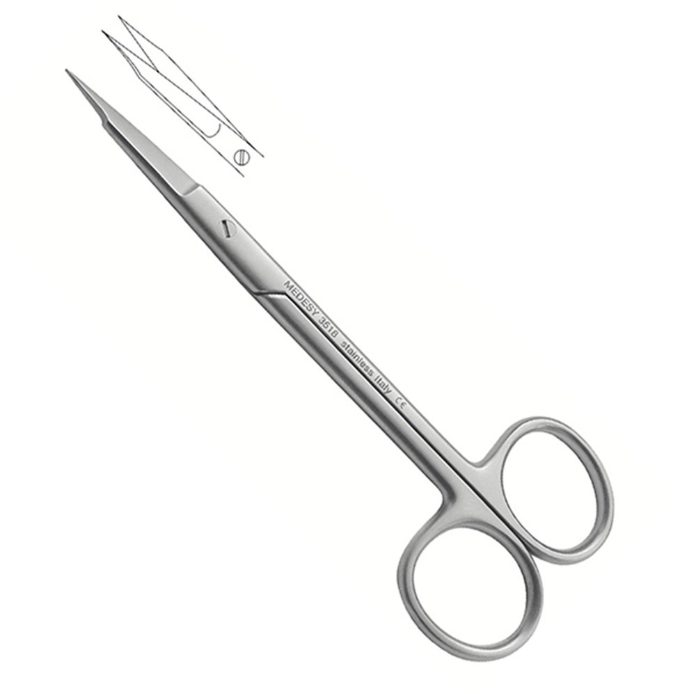 Ножниці Goldman Fox прямі 130 мм., 3518 (МЕДЕСІ)