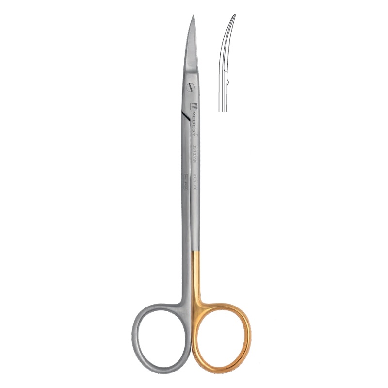 Ножиці Келлі зігнуті суперріжучі 3510/AN, 160мм