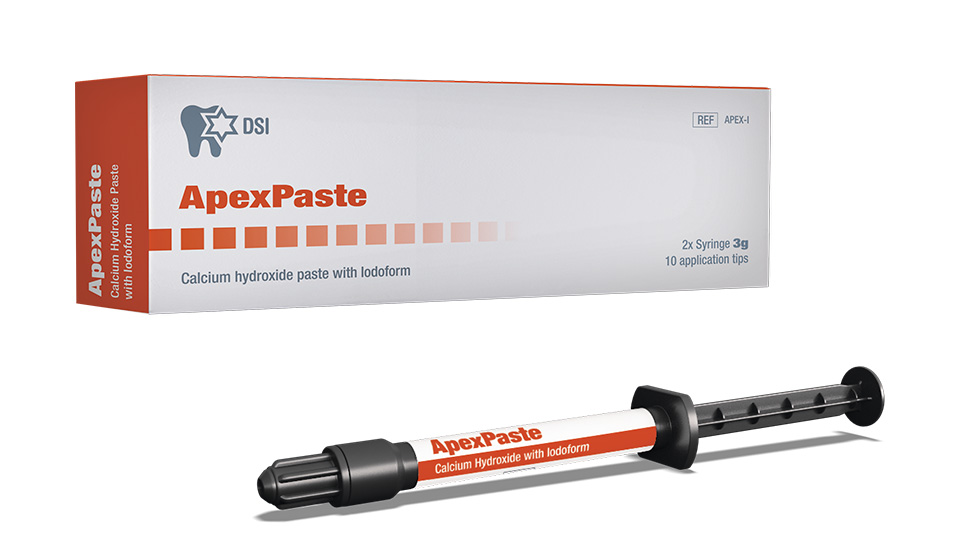 АпексПаста з йодоформом, 2х3г (DSI, Ізраїль)