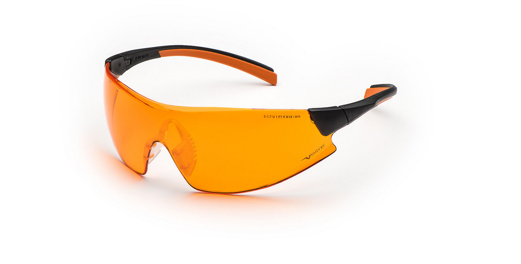 Окуляри захисні помаранчеві Univet (546.03.42.04)