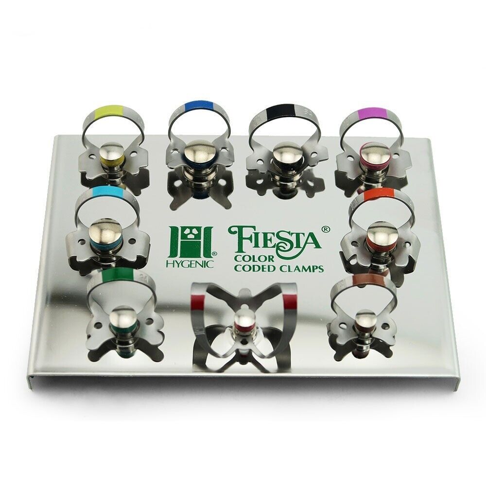 Кламери з крилами Фієста (Fiesta Color-Coded Clamp, Hygenic)