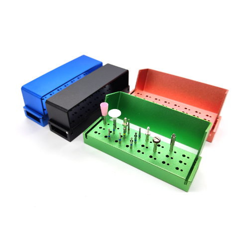 Підставка для борів алюмінієва 24FG + 24RA, автоклав (Vortex)