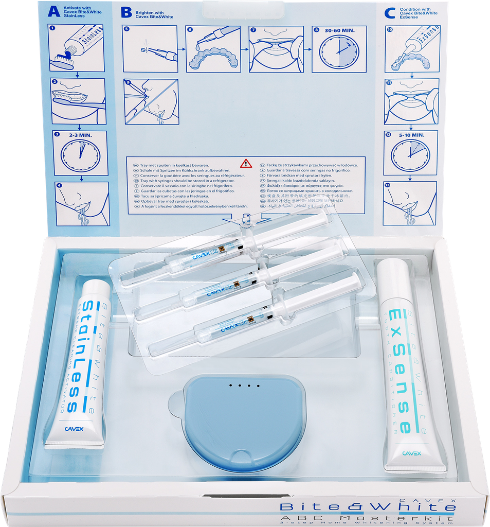Кавекс відбілення Bite&White ABC Masterkit (Cavex)