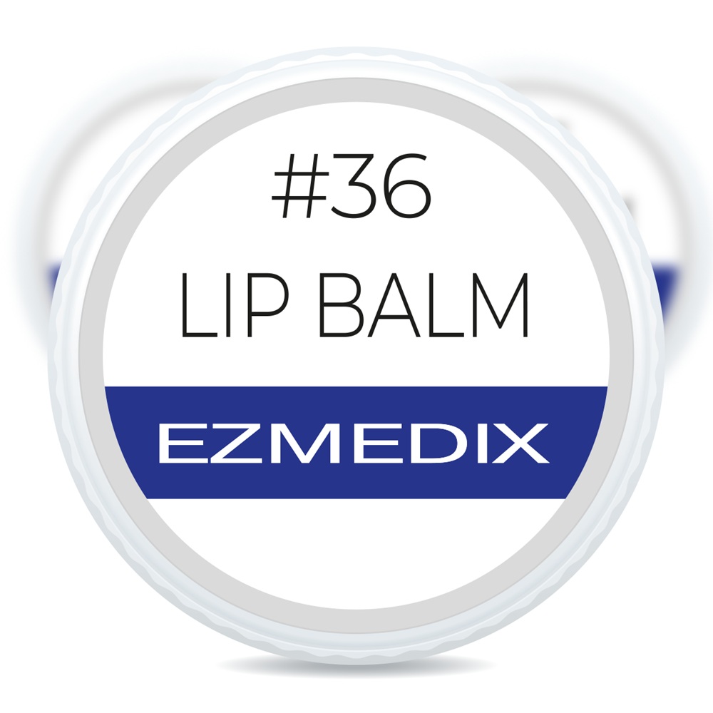 Бальзам захисний для губ #36, 10 г (LIP BALM, Ezmedix)