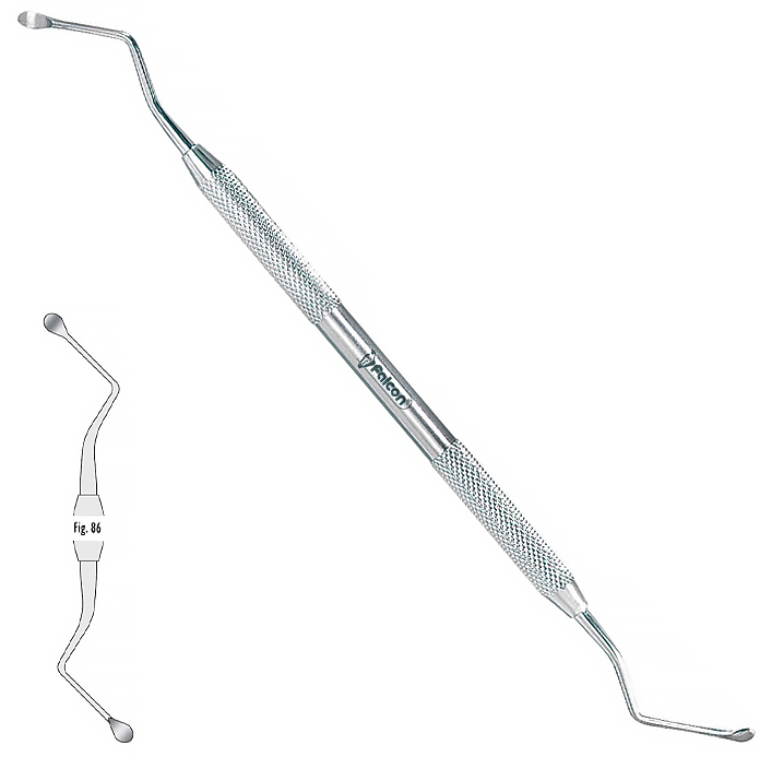 Ложка Кюретажна, S-обр. Lucas (DS.110.860) 3,5х5,5мм.