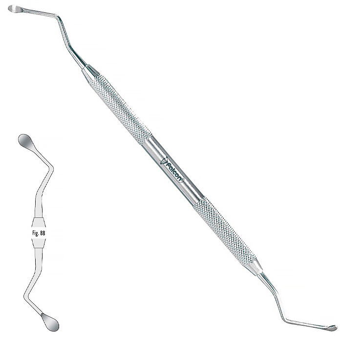 Ложка Кюретажна, S-обр. Lucas (DS.110.880) 5х9мм.