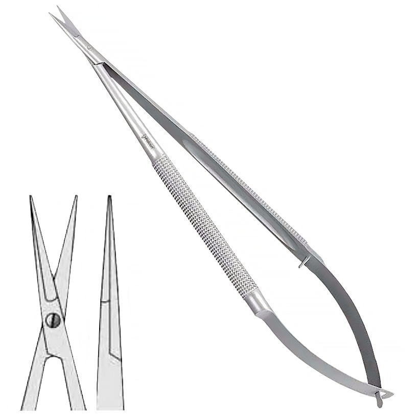 Ножиці 180мм (BM.180.180) Мікро прямі