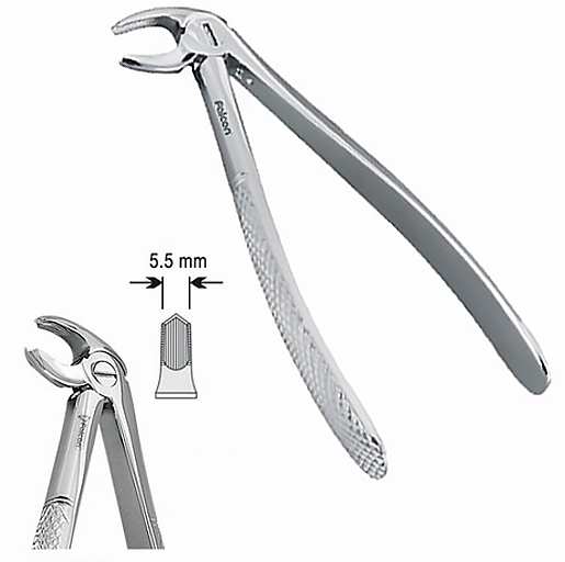 Щипці екстр., дитячі, 22S (DE.500.227) Pattern