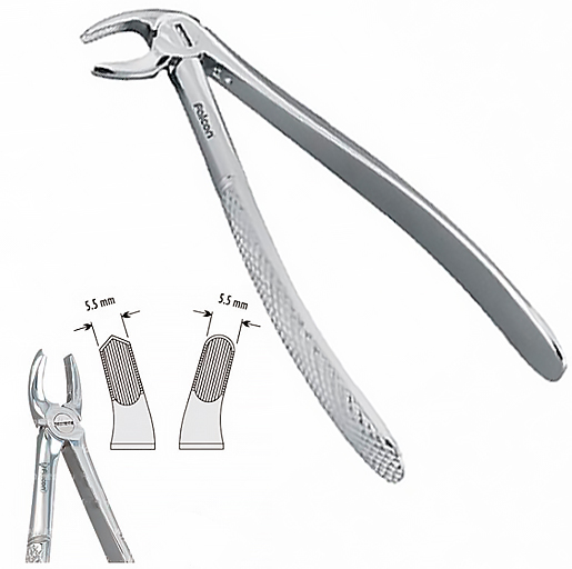 Щипці екстр., дитячі 39R (DE.500.397) Pattern