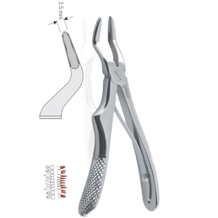 Щипці екстр., дитячі 51S (DE.650.517) Pattern