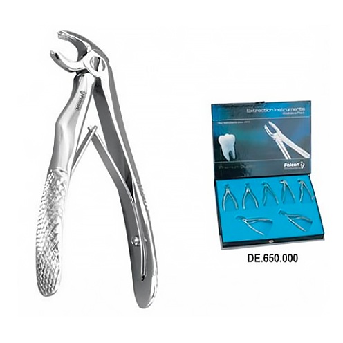 Щипці екстр., дитячі набір 7шт. (DE.650.000)