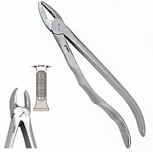 Щипці екстракційні ( 1 анат.) (DE.800.010)