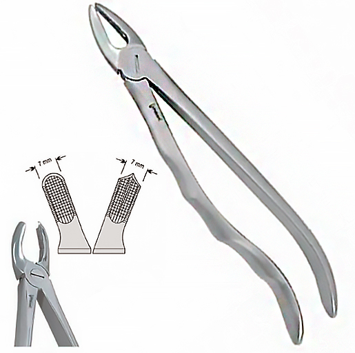 Щипці екстракційні ( 18 анат.) (DE.800.180)