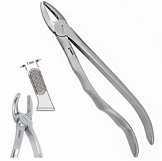 Щипці екстракційні ( 19 анат.) (DE.800.190)