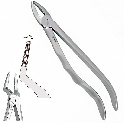 Щипці екстракційні ( 51М анат.) (DE.800.515)
