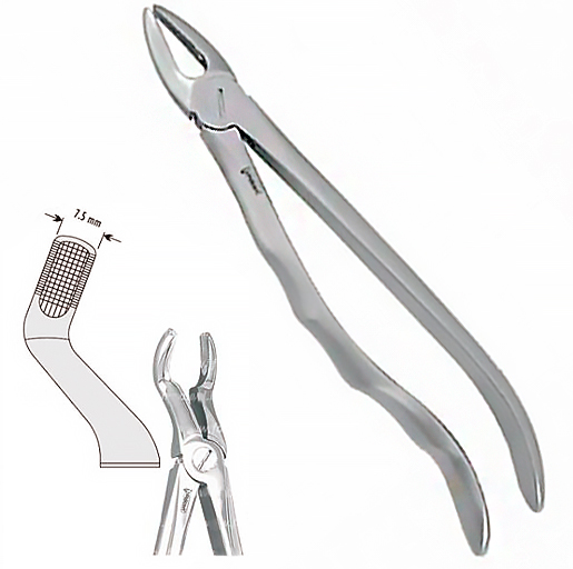 Щипці екстракційні ( 67А анат.) (DE.800.671)