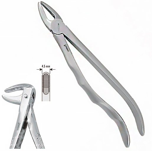 Щипці екстракційні ( 74 анат.) (DE.800.740)