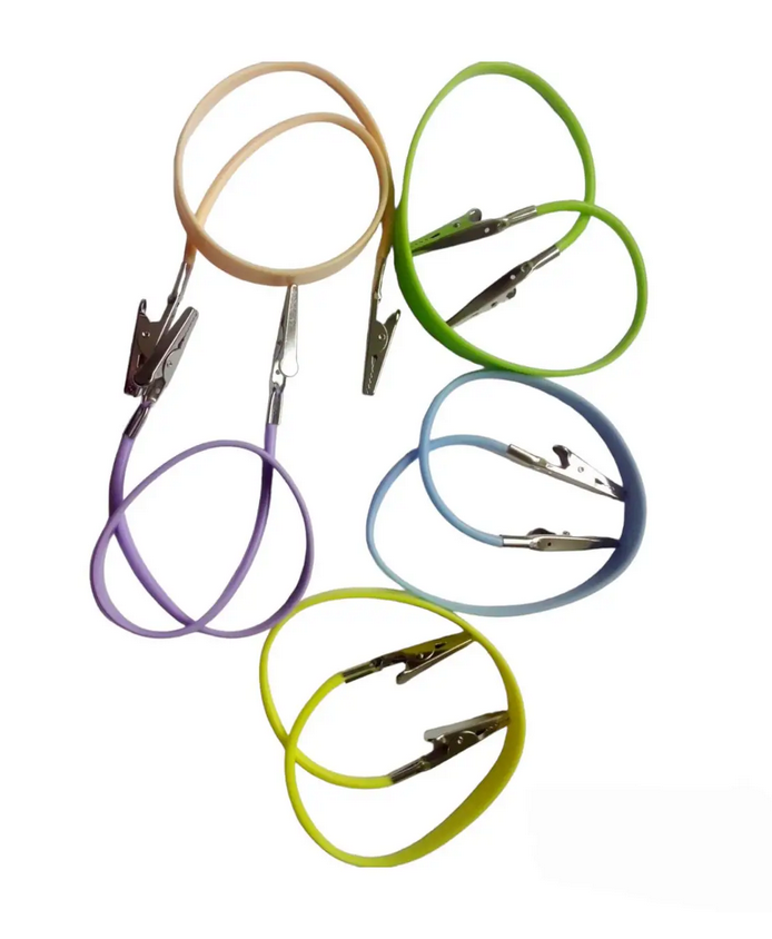 Зажим для нагрудників Люксор, силікон