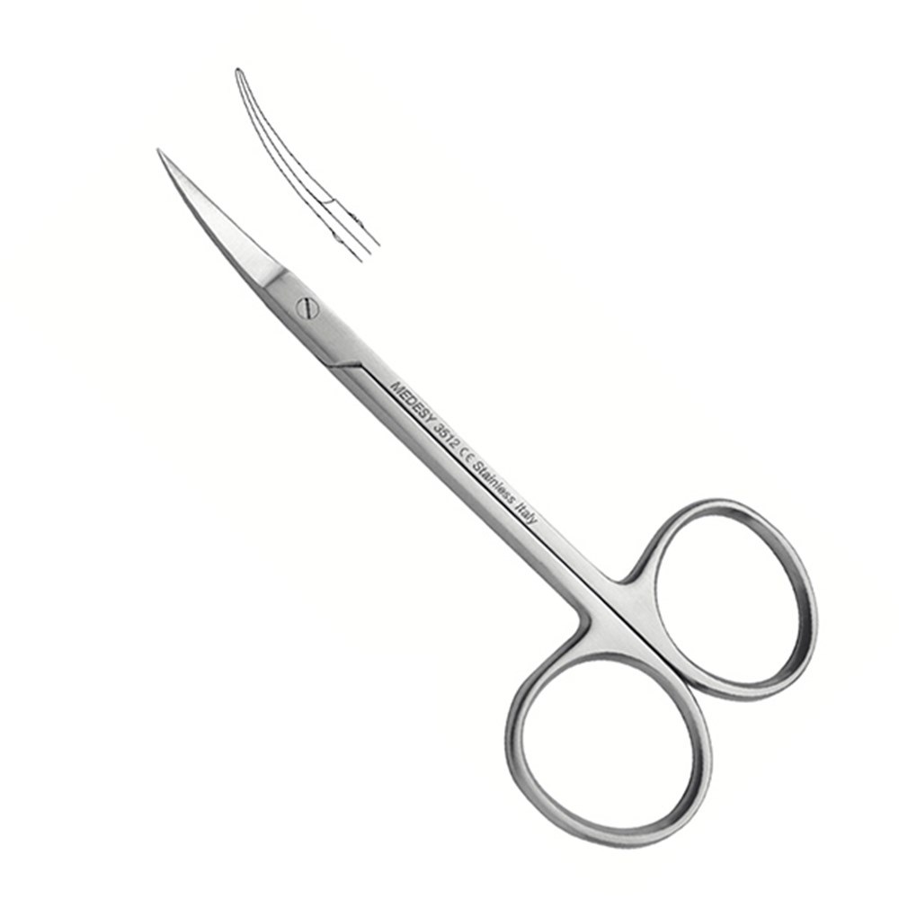 Ножниці зігнуті IPICA 3512,115мм (МЕДЕСІ)