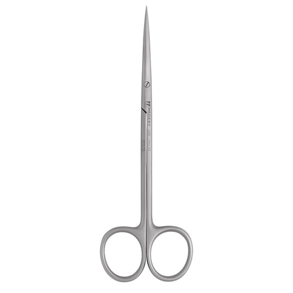 Ножниці операційні прямі Metzenbaum, тонкі щічки 145мм., 3565 (МЕДЕСІ)