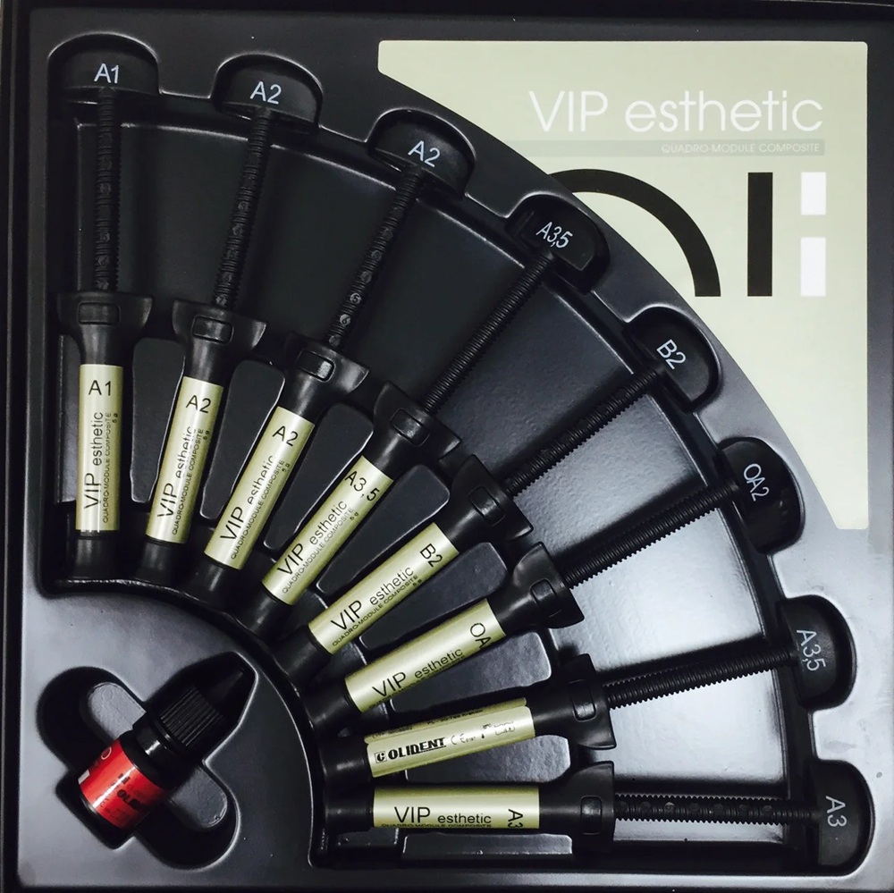 ВІП естетік СЕТ: 12 х 5 г +  ОліБонд 5 мл.  (OLIDENT)