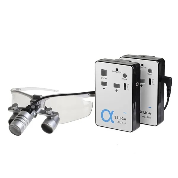 БІНОКУЛЯРИ ALPHA TTL з блоком світла LED (SELIGA)