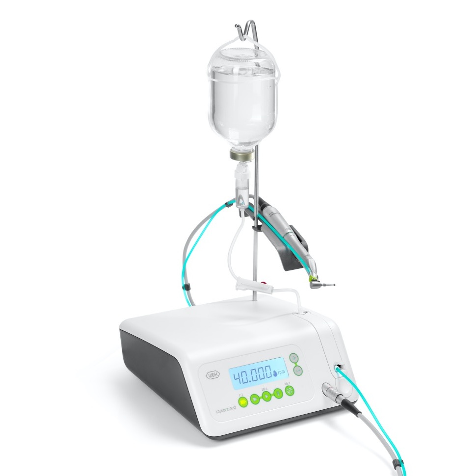 Фізіодиспенсер хірургічний Implantmed SI-923 + наконечник кутовий хірургічний 20:1 WS-75 LG (W&H)