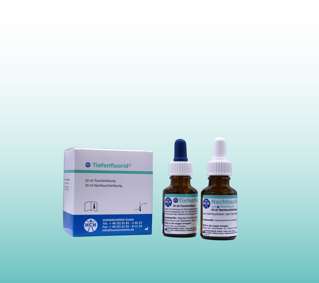 Емаль-герметизуючий ліквід, 20 + 20 мл (Tiefenfluorid HUMANCHEMIE)