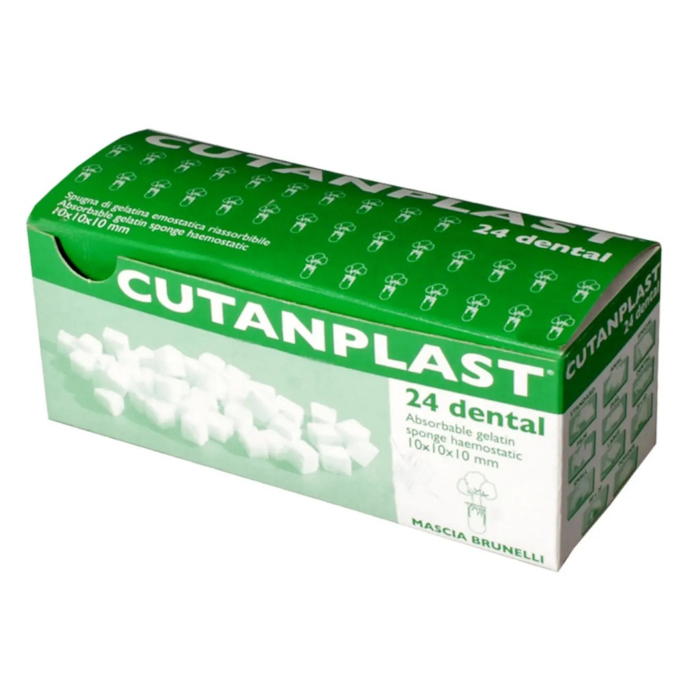 Губка гемостатична Кутанпласт, 24 шт (Cutanplast)